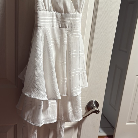 Princess Polly White Layered Romper,Small Size , bridal - Picture 6 of 6